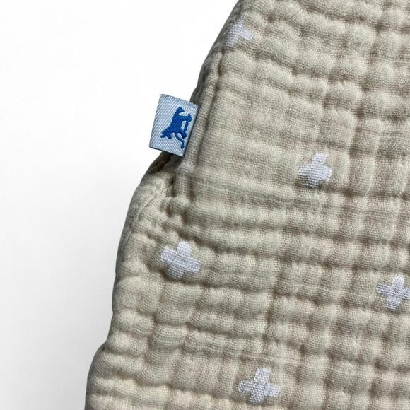 Little-unicorn Cream and Tan Sleepsuits-babygrows - Picture 6 of 6